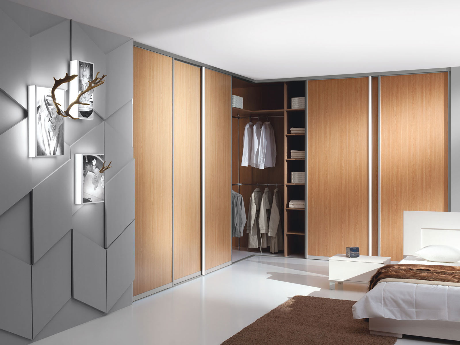 Виды дверей для шкафа