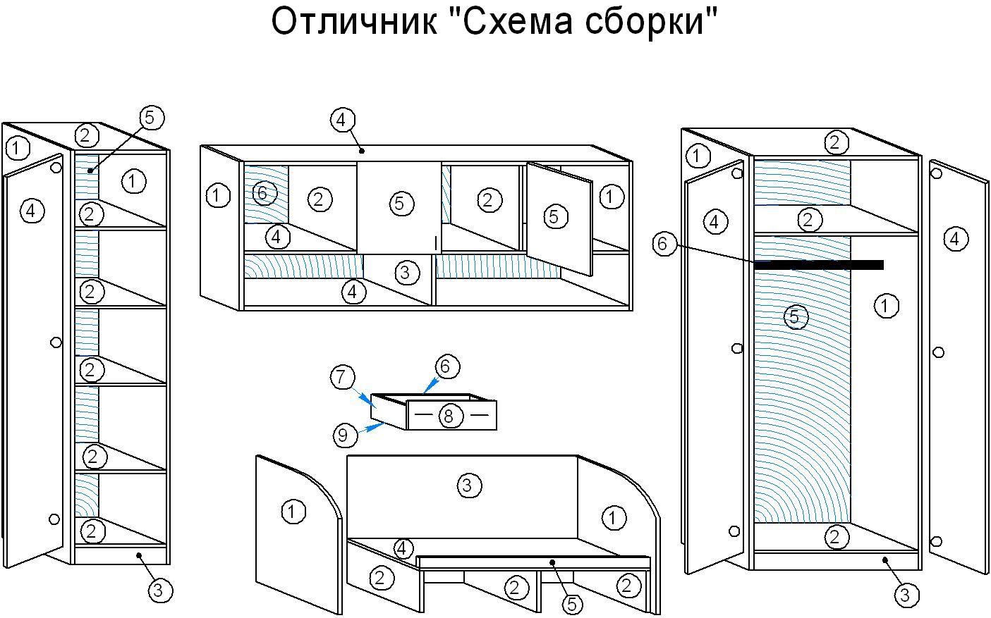 Сборка углового ванной