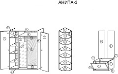   3 - . 