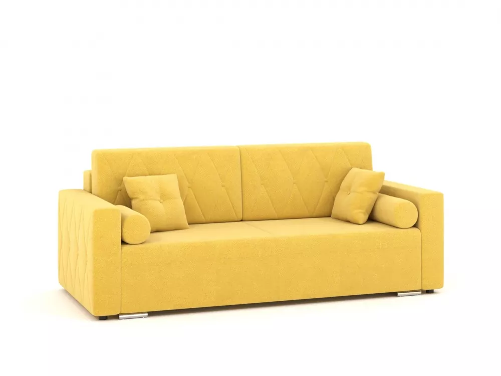 Прямой диван Милфорд, жёлтый - купить по цене 52 320 руб от производителя вМоскве