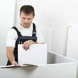 Как собрать угловой шкаф